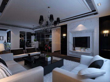 西安裝修效果圖 西安裝修效果圖大全2014圖片 西安風格裝修效果圖 裝修設計效果圖欣賞 第4頁 裝修案例 新浪裝修家居網看圖裝修