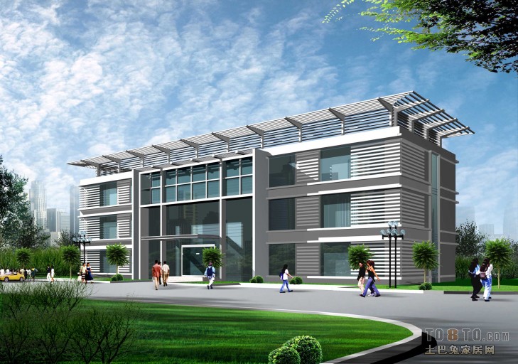 辦公樓設(shè)計建筑物圖片 &ndash; 設(shè)計本裝修效果圖